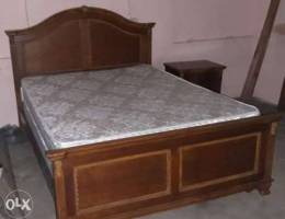 Bed + free cupboard