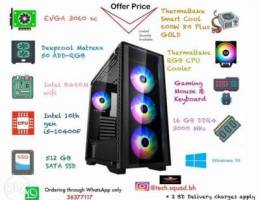 Brand New Gaming PC with EVGA 3060 GPU for...