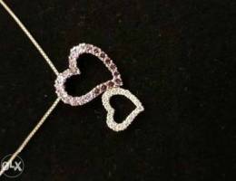 Heart in Heart Love necklace