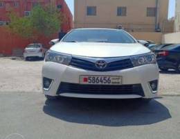 single owner Corolla 2016 .2.0 for sale