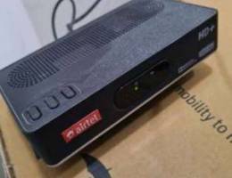 Airtel Receiver and Disk - 12 feet