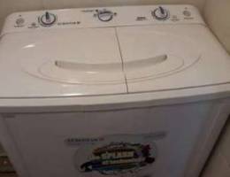 Semiautomatic washing and dryer ok