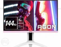 AOC AGON 27" Inches IPS Gaming White & Pin...