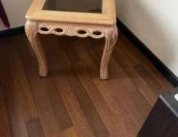 2X Solid Wood Side Tables