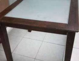 90 x 90 inch square table - 4 BD only