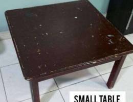 Small wooden table - 2 Bd only