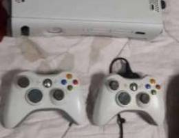 Xbox360 with 2 controller for sale