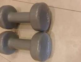 5 kg dumbell pair