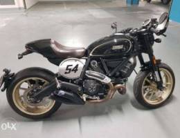Rare Ducati Cafe Racer Motorcycle!