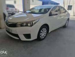 Toyota Corolla 1.6 model 2014 single onwer