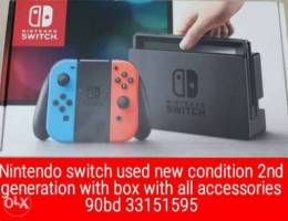 Nintendo switch used