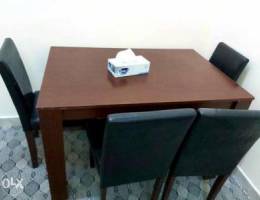 Dining Table with 4 Chairs