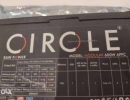 Circle technologies 600w semi modular powe...