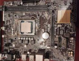 NOT TESTED Asus h110m-k 1151 motherboard w...