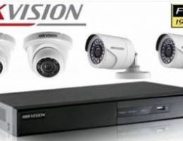 hik vision cctv 2mp with dvr