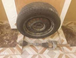 Parts for Nissan tiida 1.8