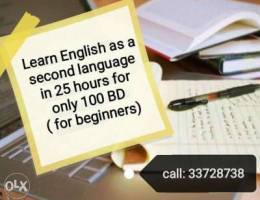 An English course