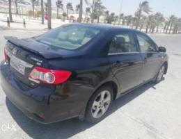 Toyota corolla 2012 black