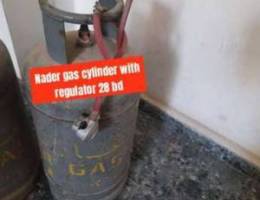 Nader gas cylinder with regulator for sale