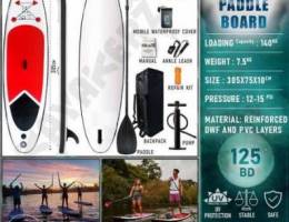 New Inflatable Paddle board with much acce...