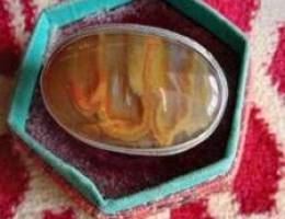The most beautiful antique agate ring in t...