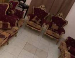 Sofa 9 sets for sale ØµÙˆÙØ© Ù© ÙƒØ±Ø³ÙŠ Ù„Ù„Ø¨ÙŠØ¹