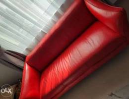 Italian Leather Couch