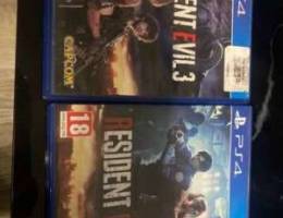 for sale resident evil 2 and 3