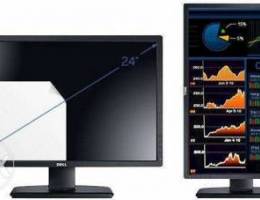 Dell 24" 1080p IPS monitor with 90Â° Tiltab...