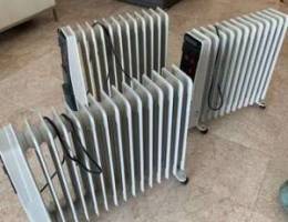 Electric oil filled radiator