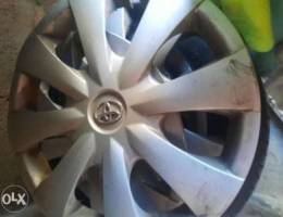 4 rims with new tyre fr sale with corolla ...