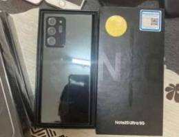 Note 20 ultra 256 GB black 100% clean 10 m...