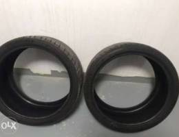 2 x Michelin pilot sport tyres 255/30/ZR19