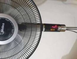 Fan with remote control