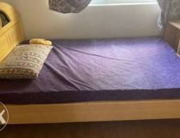 bed with matress for sale