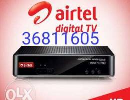Airtel brand new dish and receiver availab...