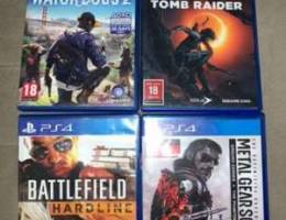 BHD 5, PS4 Games / Watch Dogs 2, Tomb Raid...
