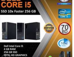 DELL Core I5 3rd Gen PC SSD 256GB (SSD 10x...