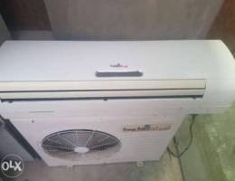 2 tan A.c good condition with fixing and w...