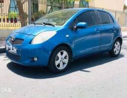 Toyota yaris 2007 hatchback car for sale