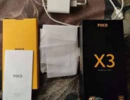 Poco X3 1 week used with bill and 1year Gu...