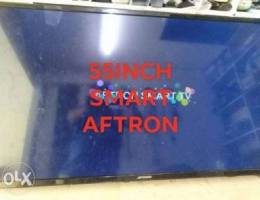 55inch smart tv AFTRON