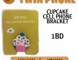 Cupcake cell phone bracket