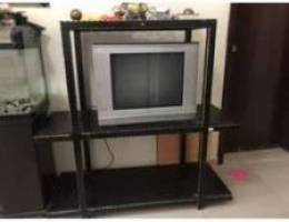 Heavy metal (iron) TV stand for sale