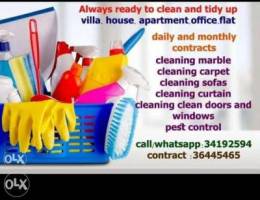 Providing quality cleaning services with a...