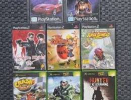 PS1 PS2 Xbox Games