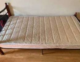 Single Cot with Mattress