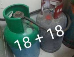 Nadar gass cylinder small 18 +18 bd