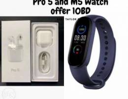 Airpod Pro5 plus M5 smart watch